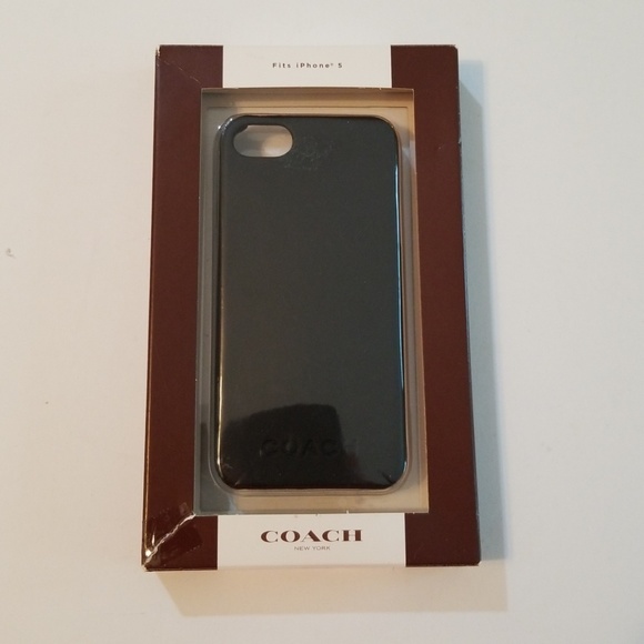 Coach Other - Coach leather i phone 5 case